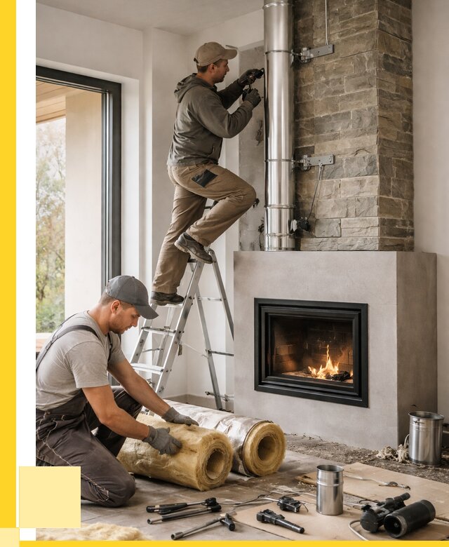 Монтаж дымоходов для каминов в Фурманове от 15282 р. ЭриданФрв