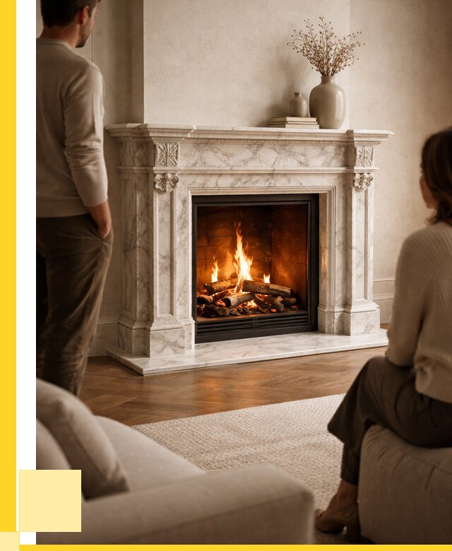 Мраморные камины под ключ в Фурманове от 254700 р. | ЭриданФрв