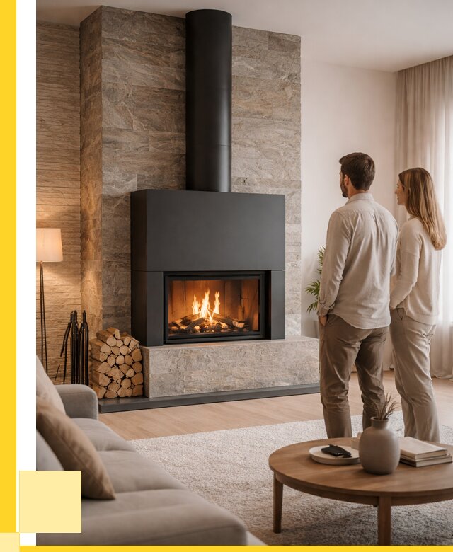 Закрытые камины под ключ в Фурманове от 122256 р., ЭриданФрв