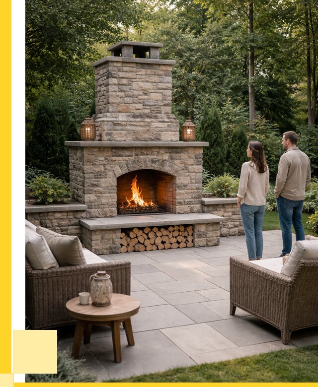 Уличные камины из кирпича в Фурманове от 152820 р. | ЭриданФрв