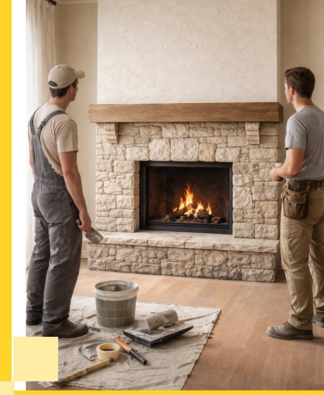 Отделка каминов в Фурманове от 6622 р. под ключ | ЭриданФрв