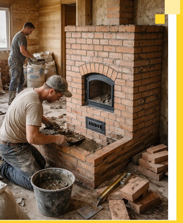 Профессиональное строительство печей в Фурманове под ключ