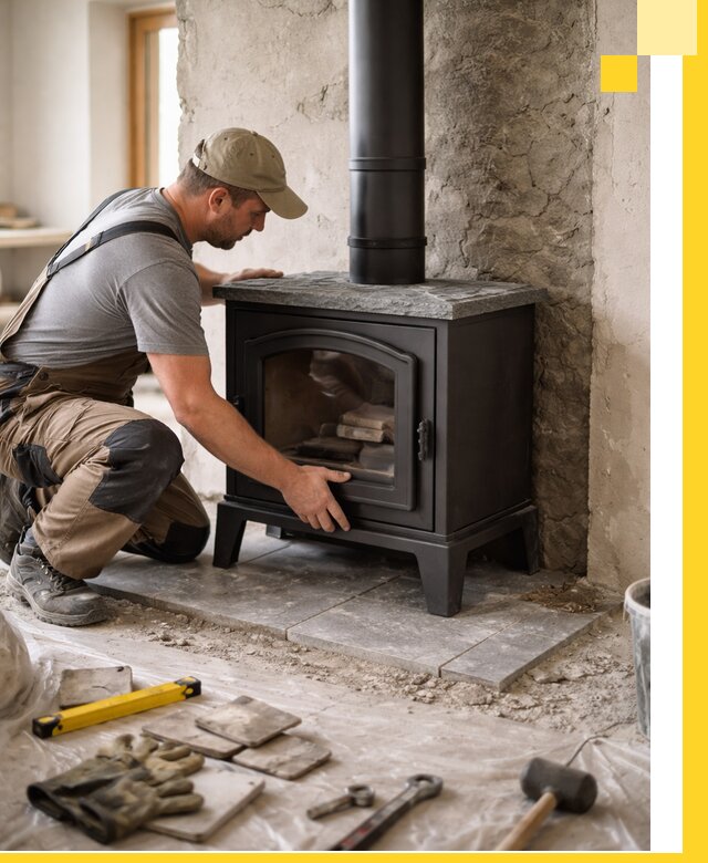 Профессиональный монтаж печей и каминов в Фурманове под ключ