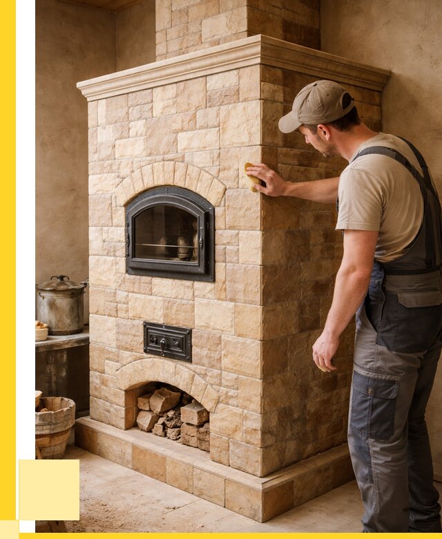 Облицовка печей в Фурманове от 4585 р. под ключ | ЭриданФрв