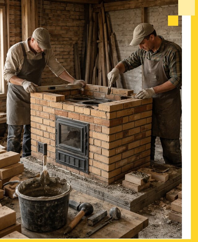 Изготовление и установка варочных печей под ключ в Фурманове