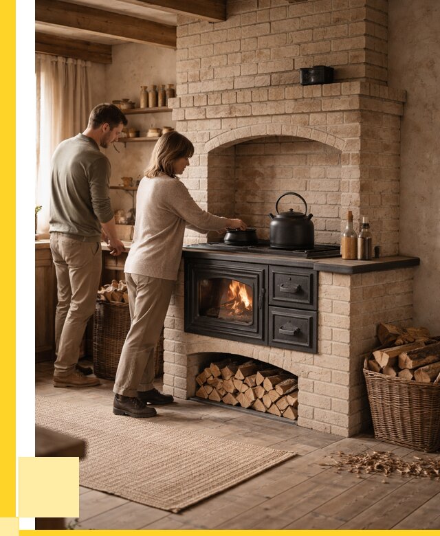 Печи с плитой в Фурманове от 45846 р. | ЭриданФрв — кирпичная печь