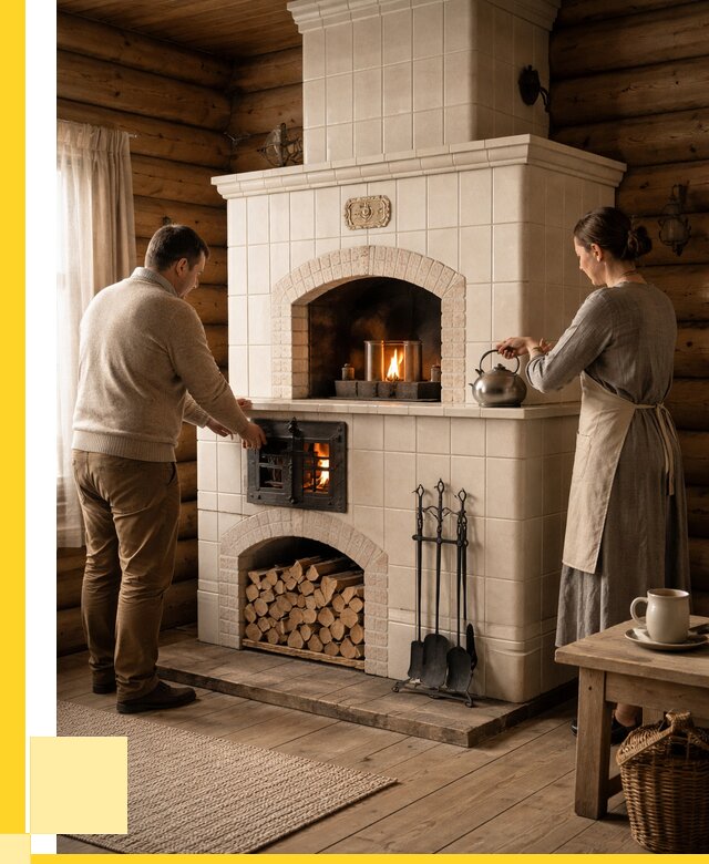 Русские печи в Фурманове: установка от 152820 р. ЭриданФрв