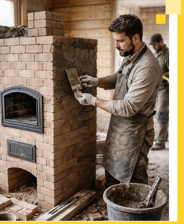 Изготовление и установка печей-шведок под ключ в Фурманове