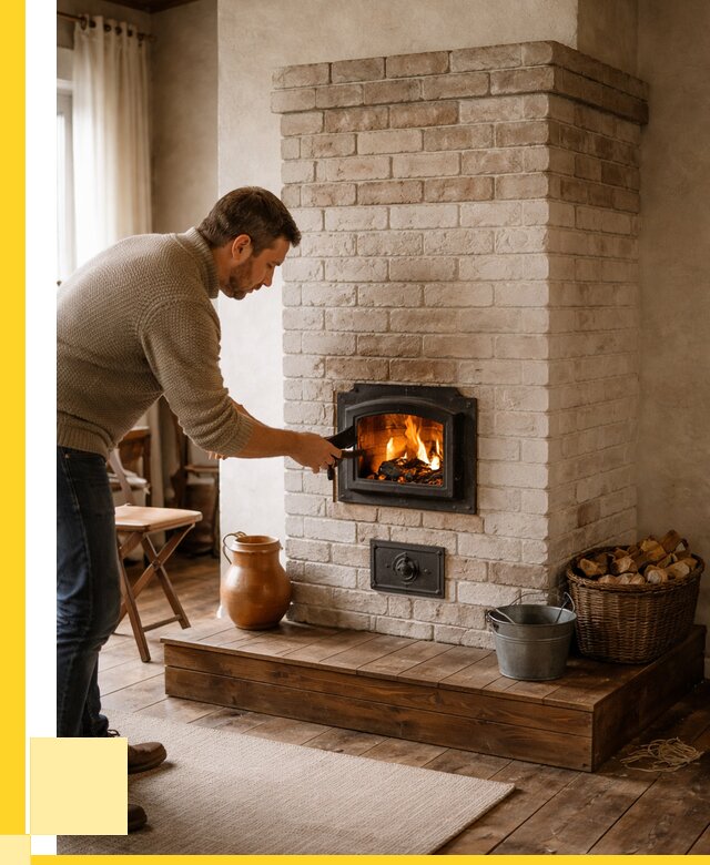 Печь голландка из кирпича в Фурманове от 86598 р. | ЭриданФрв