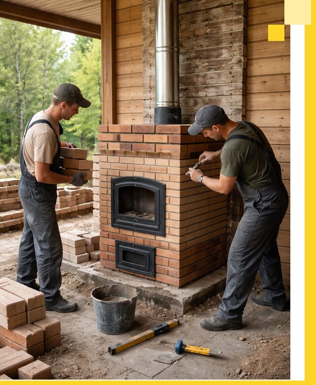 Производство и установка дачных печей под ключ в Фурманове