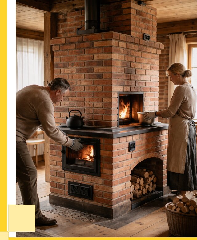 Печи для загородного дома под ключ в Фурманове от 81504 р. | ЭриданФрв