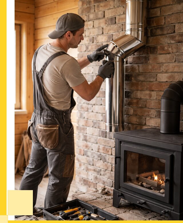 Монтаж дымоходов для печей в Фурманове от 7641 р. | ЭриданФрв