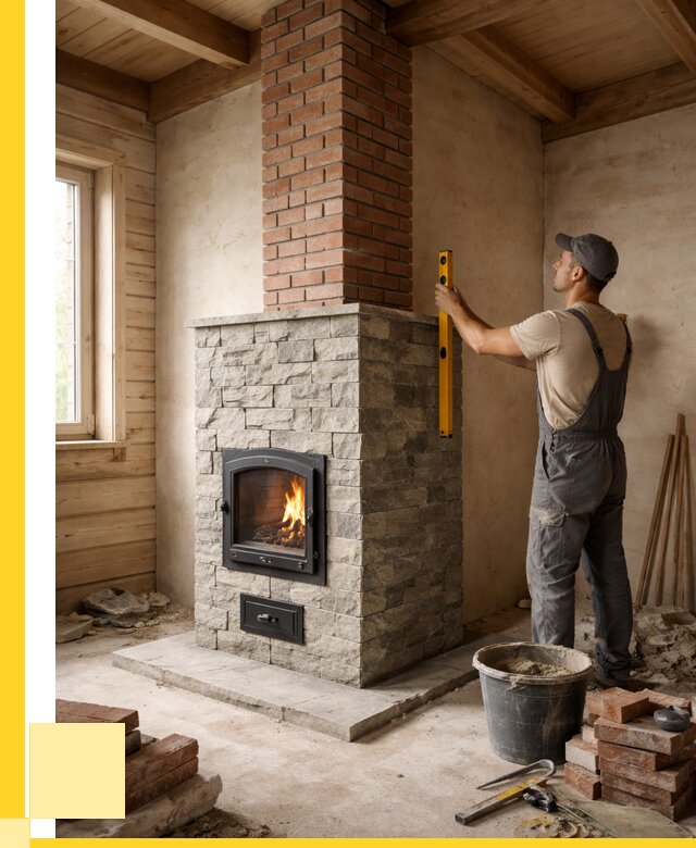 Печи и дымоходы под ключ в Фурманове от 45846 р., ЭриданФрв