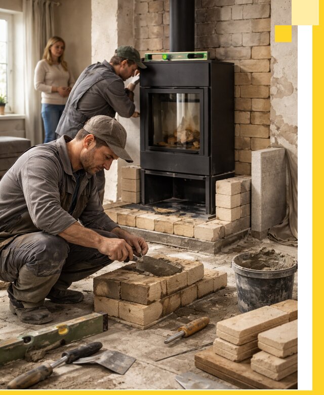 Печи и камины под ключ: проект, установка в Фурманове