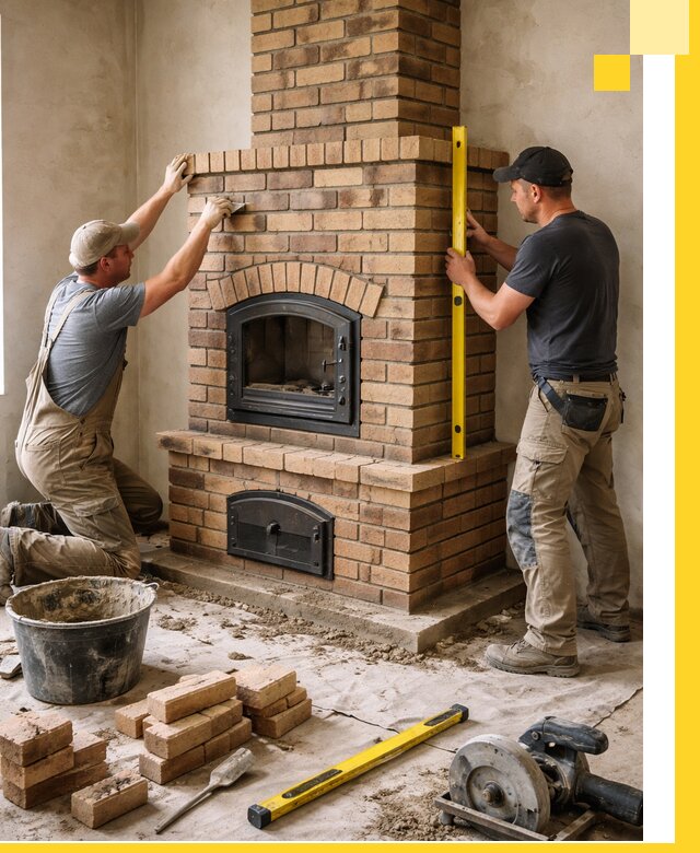 Продажа и установка печей и каминов для дома под ключ в Фурманове