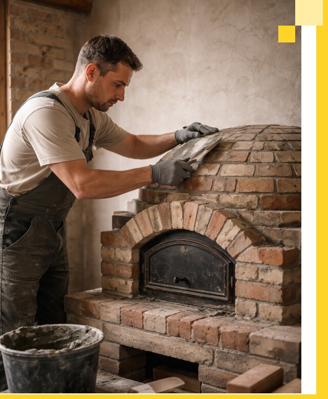 Изготовление и монтаж помпейских печей на заказ в Фурманове