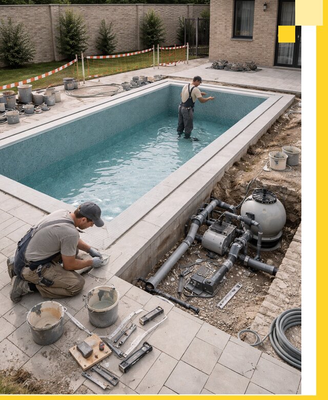 Строительство бассейнов под ключ в Фурманове: проекты и монтаж