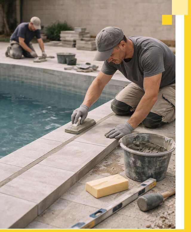 Отделка бассейнов в Фурманове: декоративная отделка и гидроизоляция