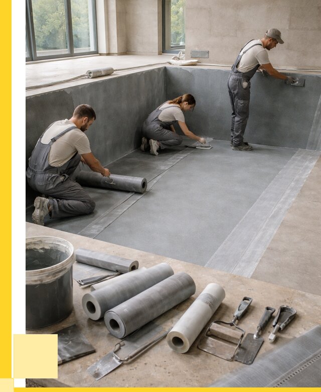 Гидроизоляция бассейнов в Фурманове от 2038 р., ЭриданФрв