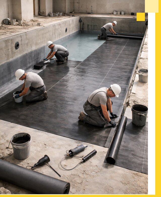 Профессиональная гидроизоляция бассейнов и чаш в Фурманове под ключ