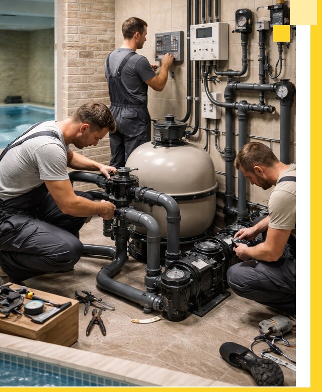 Комплексное оборудование для бассейнов под ключ в Фурманове