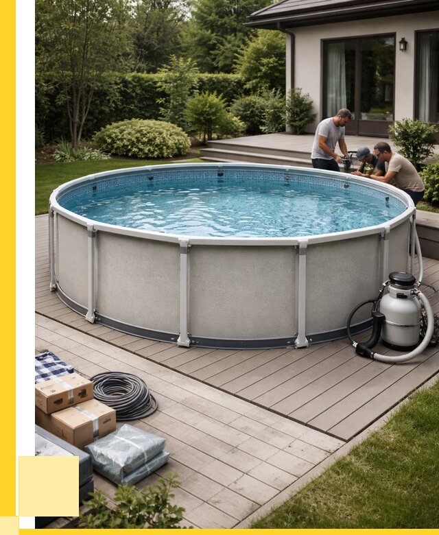 Купить каркасные бассейны в Фурманове от 45846 р. | ЭриданФрв