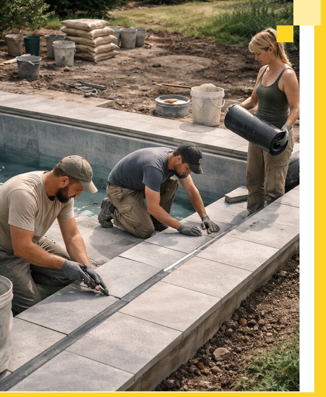 Строительство и монтаж уличных бассейнов под ключ в Фурманове