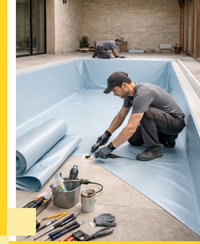 Пленка ПВХ для бассейнов в Фурманове от 2547 р. | ЭриданФрв