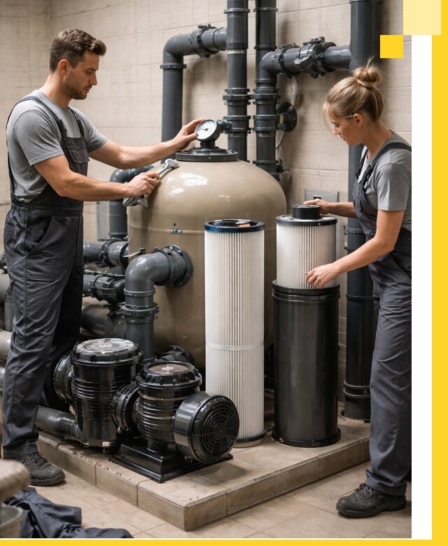 Фильтры и системы фильтрации для бассейнов в Фурманове