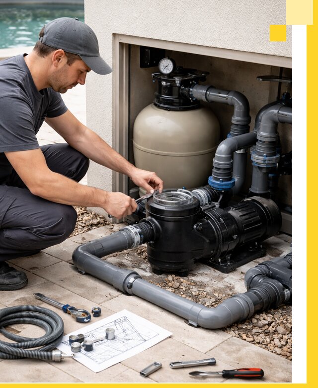 Поставка, монтаж и сервис насосов для бассейнов в Фурманове