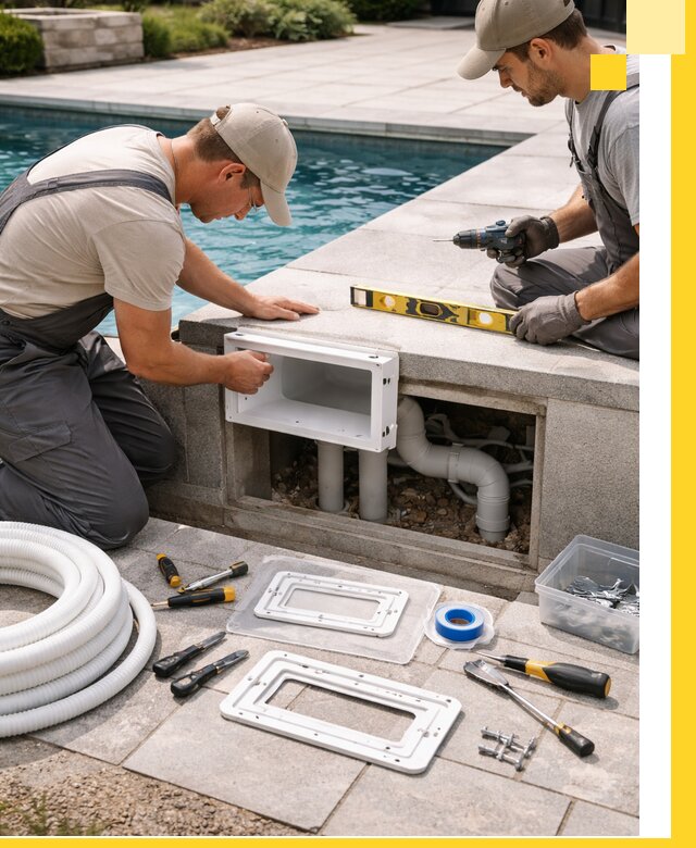 Поставка и установка скиммеров для бассейнов в Фурманове