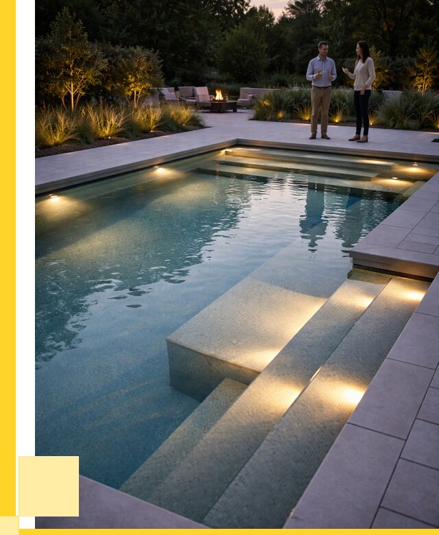 Освещение бассейнов в Фурманове под ключ от 25470 р. | ЭриданФрв