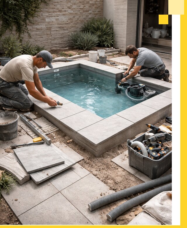 Мини бассейны под ключ в Фурманове, дизайн и установка