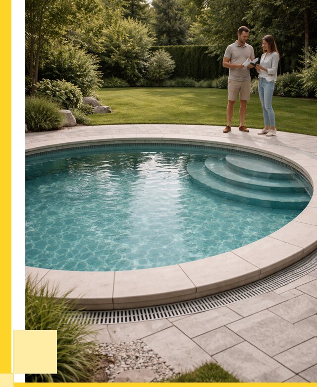 Круглые каркасные бассейны купить в Фурманове от 254700 р. | ЭриданФрв