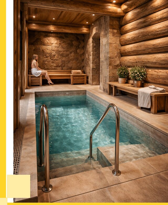 Аренда бани с бассейном в Фурманове от 1528200 р. | ЭриданФрв