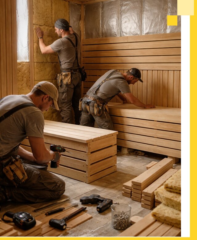 Профессиональное строительство саун под ключ в Фурманове