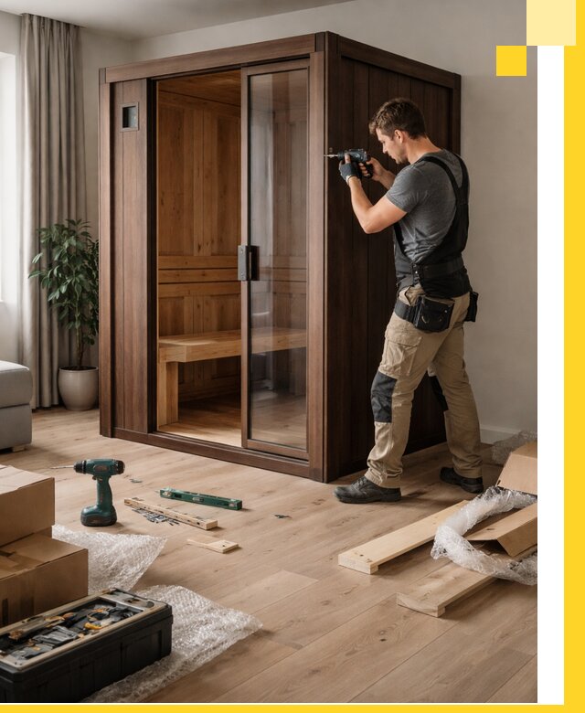 Установка и производство мини саун под ключ в Фурманове