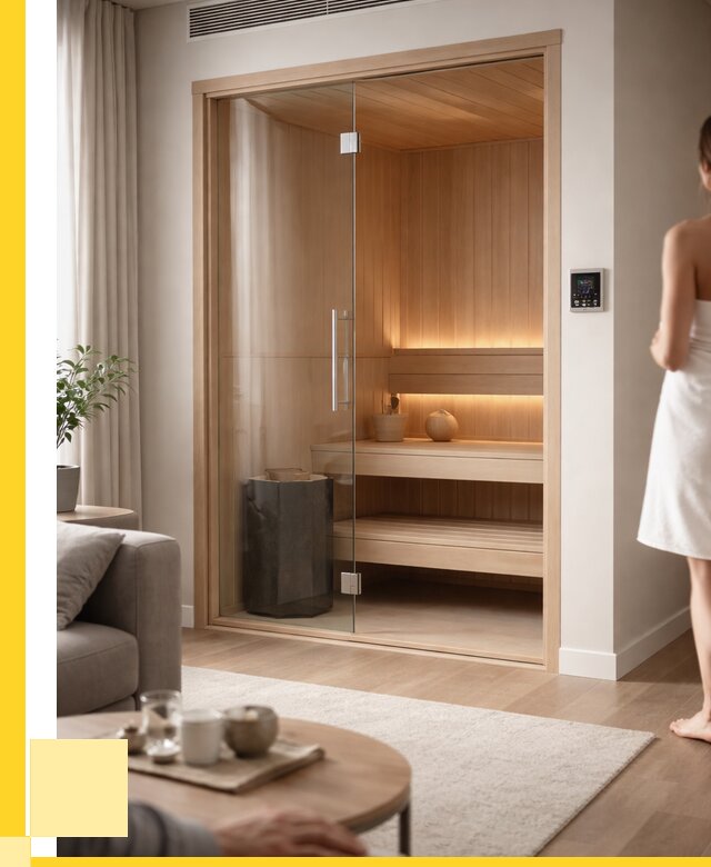 Сауна в квартире под ключ в Фурманове от 122256 р. ЭриданФрв