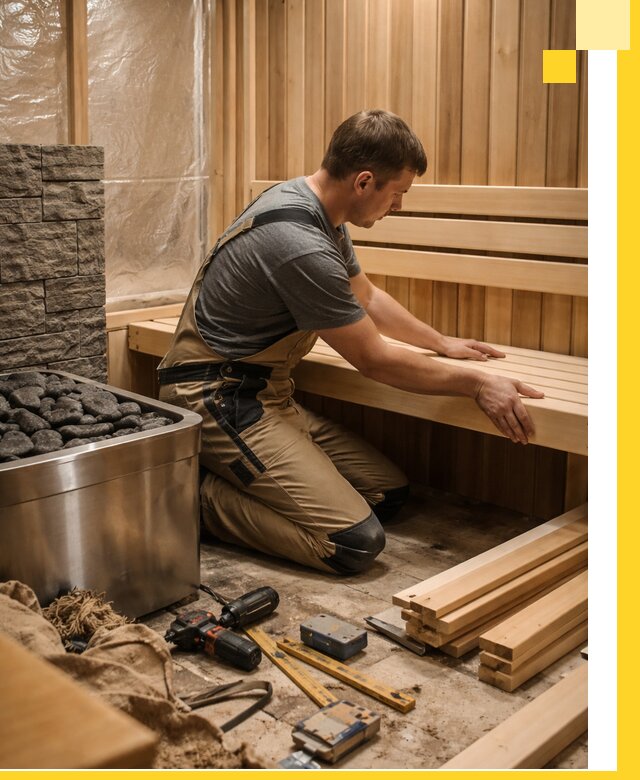 Сауны для дома под ключ с проектированием и монтажом в Фурманове