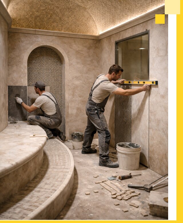 Проектирование и строительство саун с хамамом под ключ в Фурманове