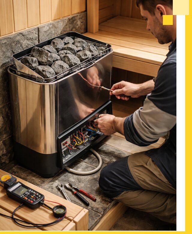 Продажа и установка электрокаменок для саун в Фурманове