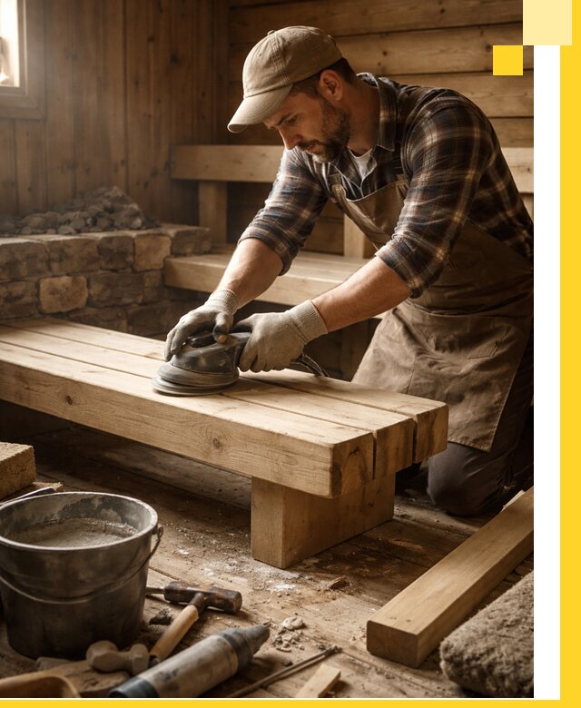 Ремонт бань под ключ в Фурманове с гарантией качества и сроков