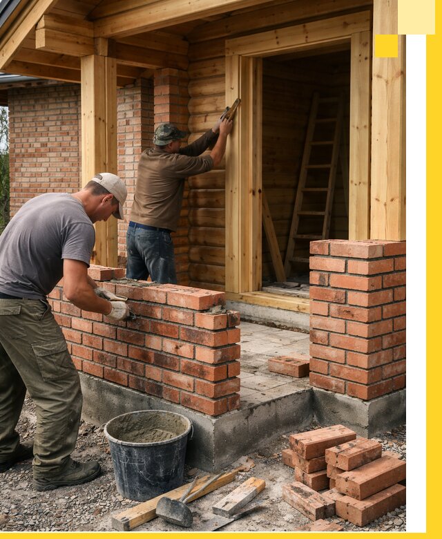 Строительство кирпичных бань под ключ в Фурманове с гарантией качества