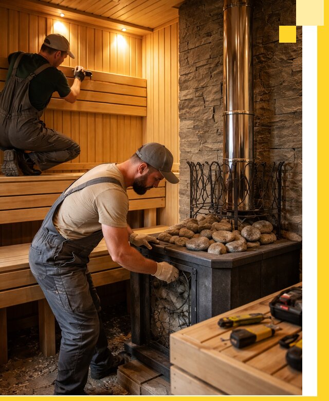 Комплексный дизайн бань, саун и зон отдыха в Фурманове