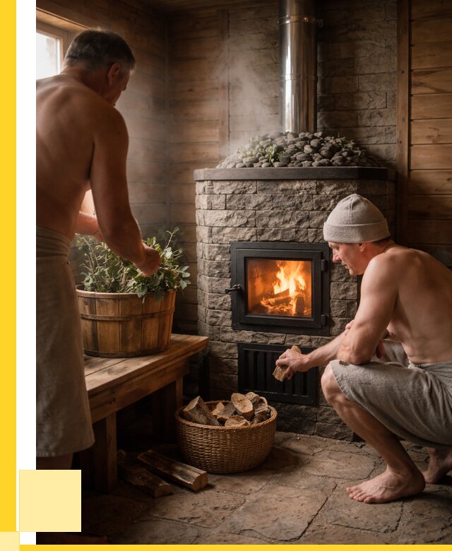 Банные печи под ключ в Фурманове от 45846 р. | ЭриданФрв кирпичная