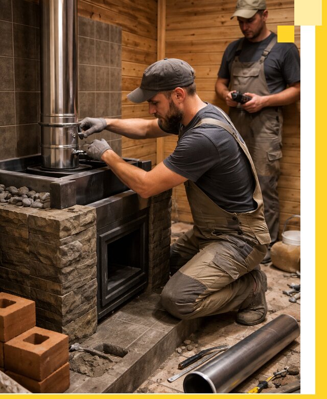 Изготовление и установка банных печей под ключ в Фурманове