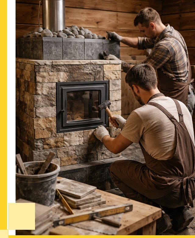 Облицовка банной печи в Фурманове от 15282 р. | ЭриданФрв