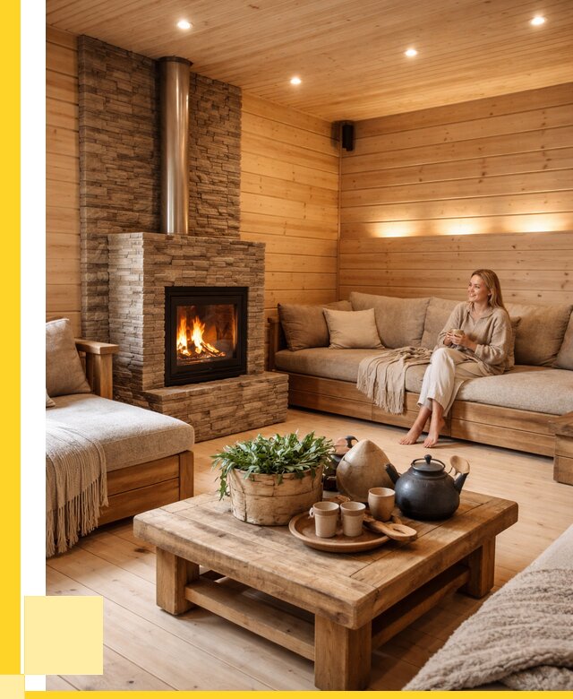 Проект бани с комнатой отдыха в Фурманове от 35658 р. | ЭриданФрв