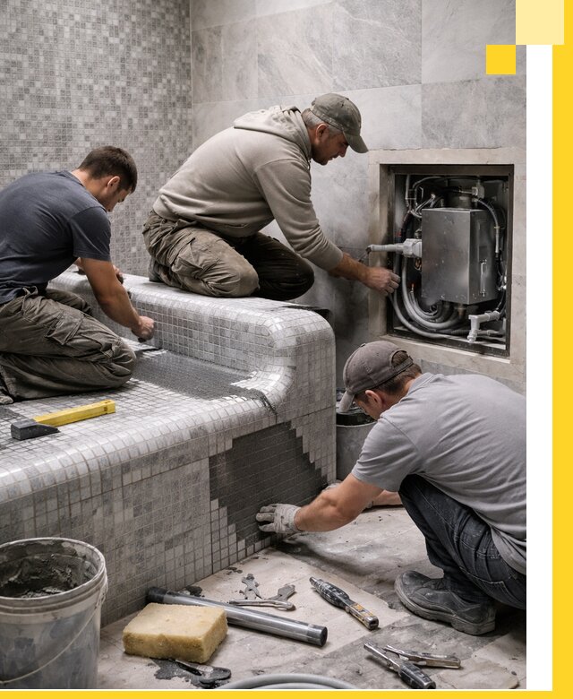 Проекты хамамов под ключ в Фурманове и дизайн и строительство