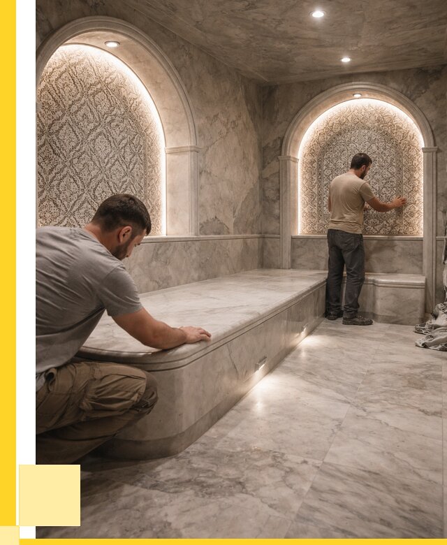 Турецкие бани под ключ в Фурманове от 254700 р. | ЭриданФрв